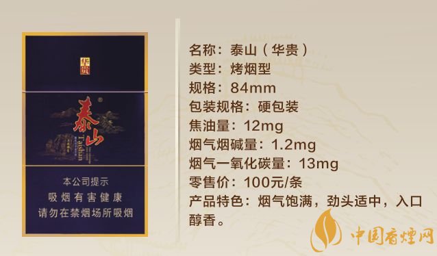泰山香煙價格表圖大全 市面上常規款泰山香煙多少錢一包(20種)